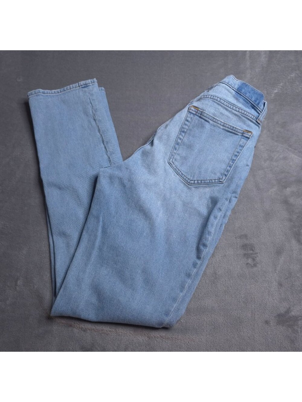Abercrombie & Fitch Curve Love 90s Slim Straight Jeans 6 L Ultra High Rise